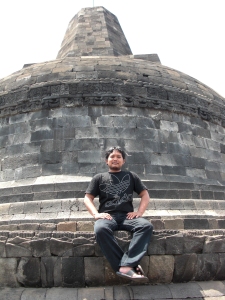 Me in Borobudur